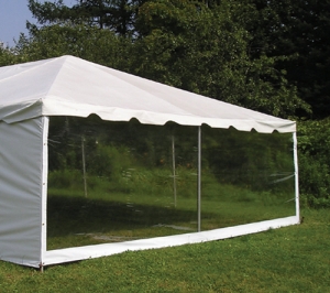Tent Clear sidewall 8\' (Per linear foot)